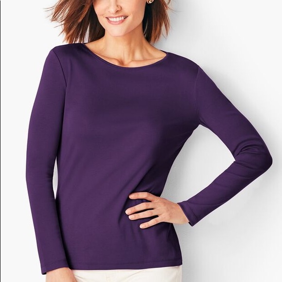 Talbots | Tops | Talbots Petite Purple 
